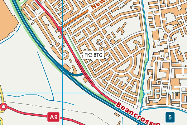 FK3 8TG map - OS VectorMap District (Ordnance Survey) FK3 8TG map - OS VectorMap District (Ordnance Survey)