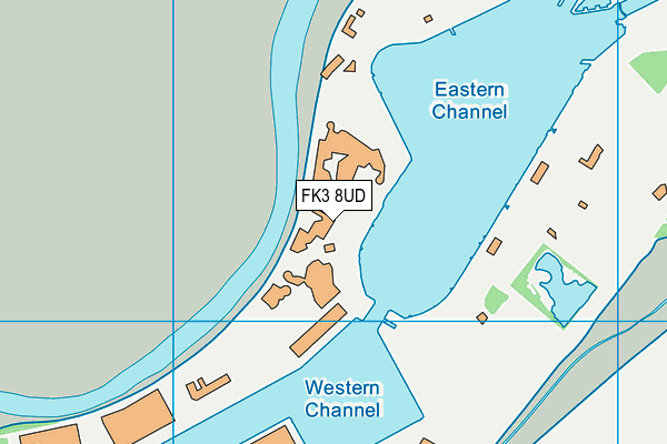 FK3 8UD map - OS VectorMap District (Ordnance Survey) FK3 8UD map - OS VectorMap District (Ordnance Survey)