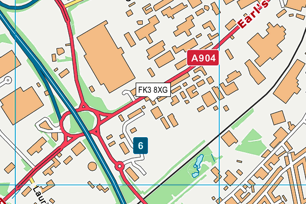 FK3 8XG map - OS VectorMap District (Ordnance Survey) FK3 8XG map - OS VectorMap District (Ordnance Survey)