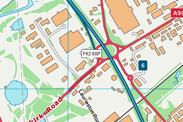 FK3 8XP map - OS VectorMap District (Ordnance Survey) FK3 8XP map - OS VectorMap District (Ordnance Survey)