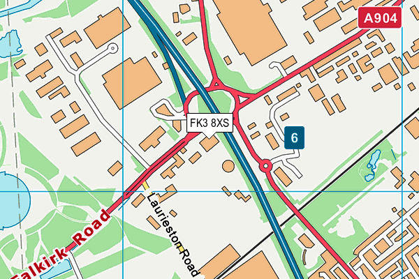 FK3 8XS map - OS VectorMap District (Ordnance Survey) FK3 8XS map - OS VectorMap District (Ordnance Survey)