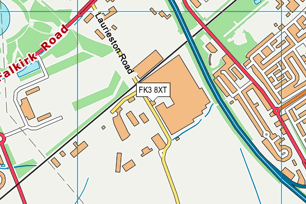 FK3 8XT map - OS VectorMap District (Ordnance Survey) FK3 8XT map - OS VectorMap District (Ordnance Survey)