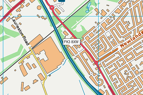 FK3 8XW map - OS VectorMap District (Ordnance Survey) FK3 8XW map - OS VectorMap District (Ordnance Survey)