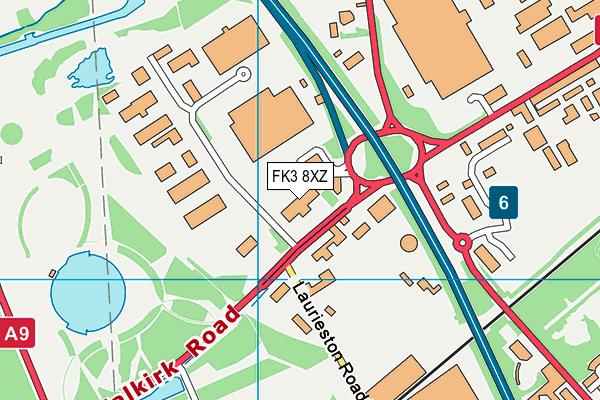 FK3 8XZ map - OS VectorMap District (Ordnance Survey) FK3 8XZ map - OS VectorMap District (Ordnance Survey)