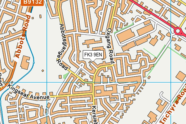 FK3 9EN map - OS VectorMap District (Ordnance Survey) FK3 9EN map - OS VectorMap District (Ordnance Survey)