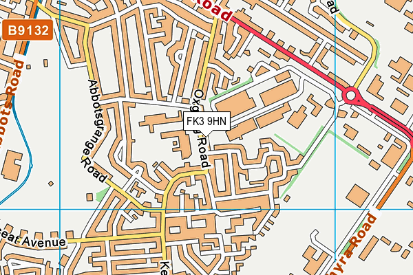 FK3 9HN map - OS VectorMap District (Ordnance Survey) FK3 9HN map - OS VectorMap District (Ordnance Survey)