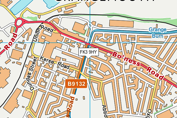 FK3 9HY map - OS VectorMap District (Ordnance Survey) FK3 9HY map - OS VectorMap District (Ordnance Survey)