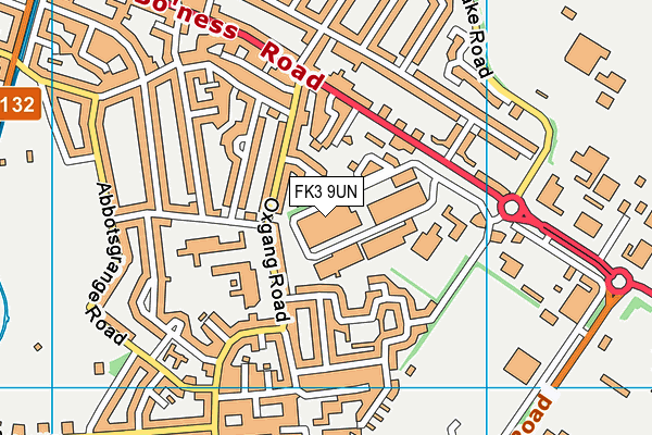 FK3 9UN map - OS VectorMap District (Ordnance Survey) FK3 9UN map - OS VectorMap District (Ordnance Survey)