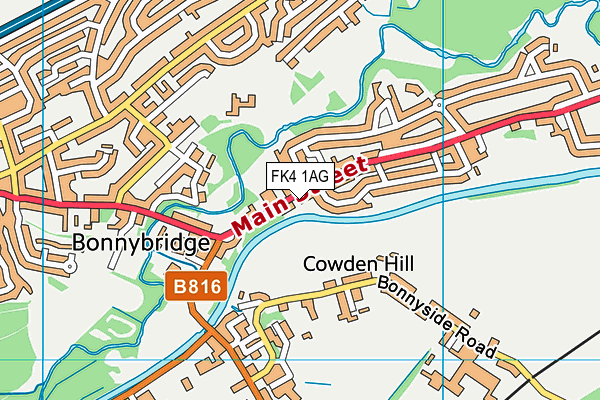 FK4 1AG map - OS VectorMap District (Ordnance Survey) FK4 1AG map - OS VectorMap District (Ordnance Survey)