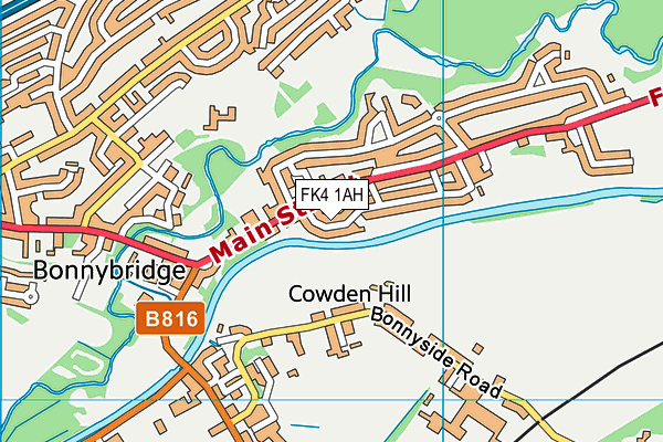 FK4 1AH map - OS VectorMap District (Ordnance Survey) FK4 1AH map - OS VectorMap District (Ordnance Survey)