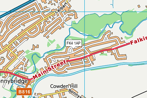 FK4 1AP map - OS VectorMap District (Ordnance Survey) FK4 1AP map - OS VectorMap District (Ordnance Survey)