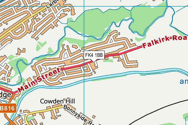 FK4 1BB map - OS VectorMap District (Ordnance Survey) FK4 1BB map - OS VectorMap District (Ordnance Survey)