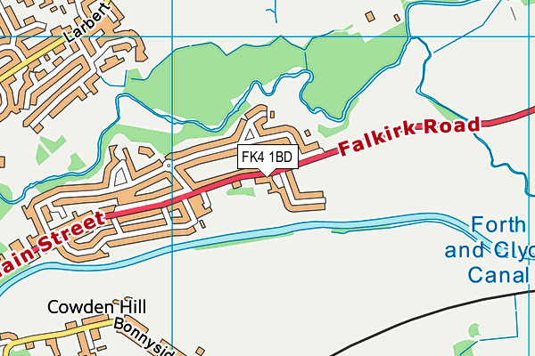 FK4 1BD map - OS VectorMap District (Ordnance Survey) FK4 1BD map - OS VectorMap District (Ordnance Survey)