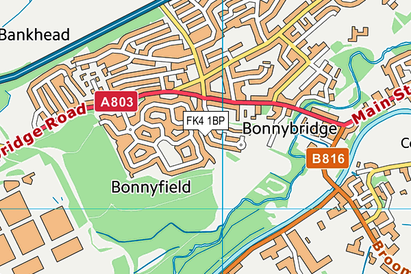 FK4 1BP map - OS VectorMap District (Ordnance Survey) FK4 1BP map - OS VectorMap District (Ordnance Survey)