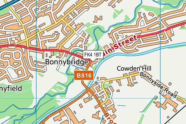 FK4 1BT map - OS VectorMap District (Ordnance Survey) FK4 1BT map - OS VectorMap District (Ordnance Survey)