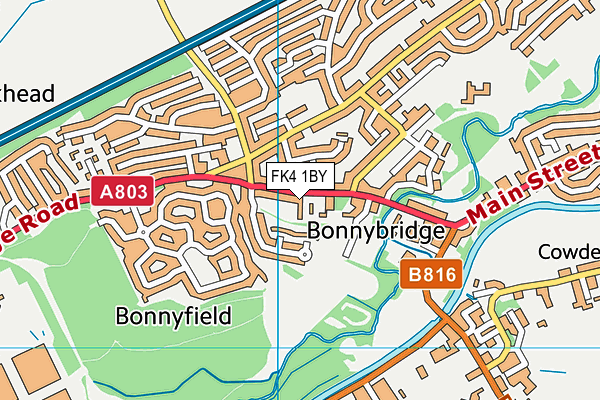 FK4 1BY map - OS VectorMap District (Ordnance Survey) FK4 1BY map - OS VectorMap District (Ordnance Survey)
