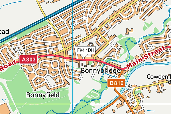 FK4 1DH map - OS VectorMap District (Ordnance Survey) FK4 1DH map - OS VectorMap District (Ordnance Survey)