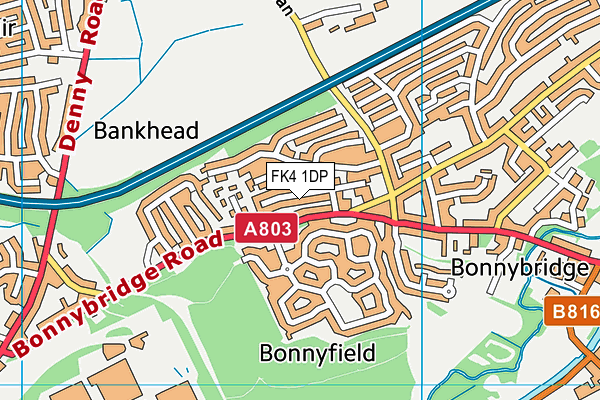 FK4 1DP map - OS VectorMap District (Ordnance Survey) FK4 1DP map - OS VectorMap District (Ordnance Survey)