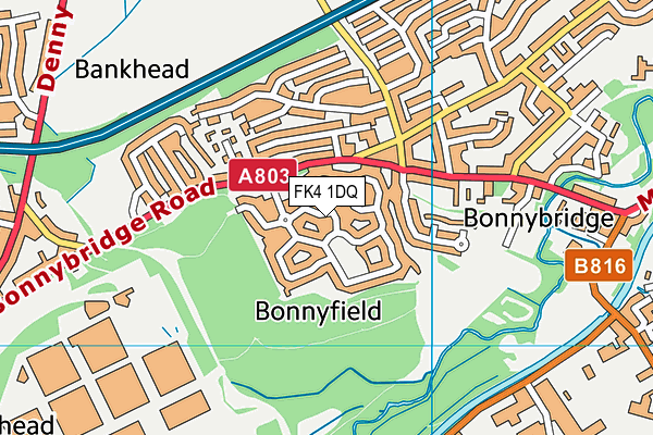 FK4 1DQ map - OS VectorMap District (Ordnance Survey) FK4 1DQ map - OS VectorMap District (Ordnance Survey)