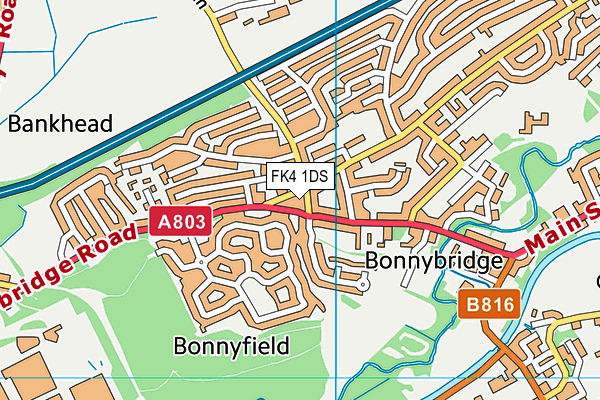 FK4 1DS map - OS VectorMap District (Ordnance Survey) FK4 1DS map - OS VectorMap District (Ordnance Survey)