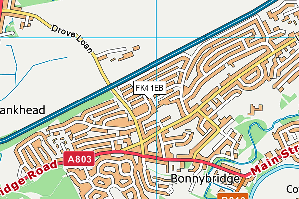 FK4 1EB map - OS VectorMap District (Ordnance Survey) FK4 1EB map - OS VectorMap District (Ordnance Survey)