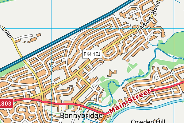 FK4 1EJ map - OS VectorMap District (Ordnance Survey) FK4 1EJ map - OS VectorMap District (Ordnance Survey)