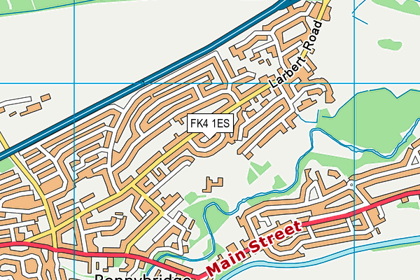 FK4 1ES map - OS VectorMap District (Ordnance Survey) FK4 1ES map - OS VectorMap District (Ordnance Survey)