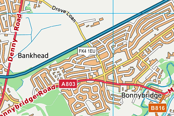FK4 1EU map - OS VectorMap District (Ordnance Survey) FK4 1EU map - OS VectorMap District (Ordnance Survey)