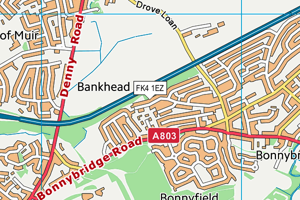 FK4 1EZ map - OS VectorMap District (Ordnance Survey) FK4 1EZ map - OS VectorMap District (Ordnance Survey)