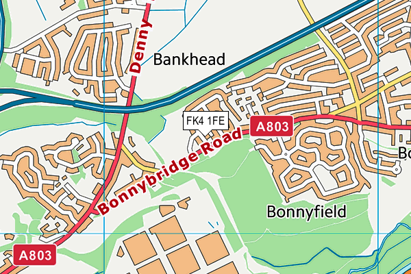 FK4 1FE map - OS VectorMap District (Ordnance Survey) FK4 1FE map - OS VectorMap District (Ordnance Survey)