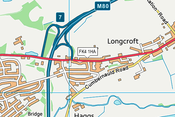 FK4 1HA map - OS VectorMap District (Ordnance Survey) FK4 1HA map - OS VectorMap District (Ordnance Survey)