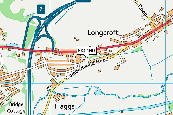 FK4 1HD map - OS VectorMap District (Ordnance Survey) FK4 1HD map - OS VectorMap District (Ordnance Survey)