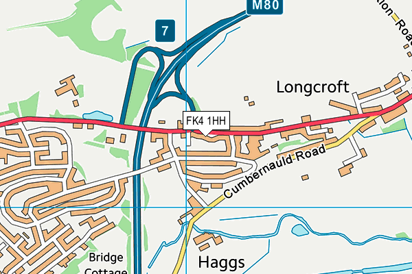 FK4 1HH map - OS VectorMap District (Ordnance Survey) FK4 1HH map - OS VectorMap District (Ordnance Survey)