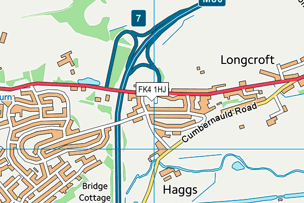 FK4 1HJ map - OS VectorMap District (Ordnance Survey) FK4 1HJ map - OS VectorMap District (Ordnance Survey)