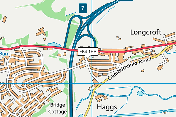 FK4 1HP map - OS VectorMap District (Ordnance Survey) FK4 1HP map - OS VectorMap District (Ordnance Survey)