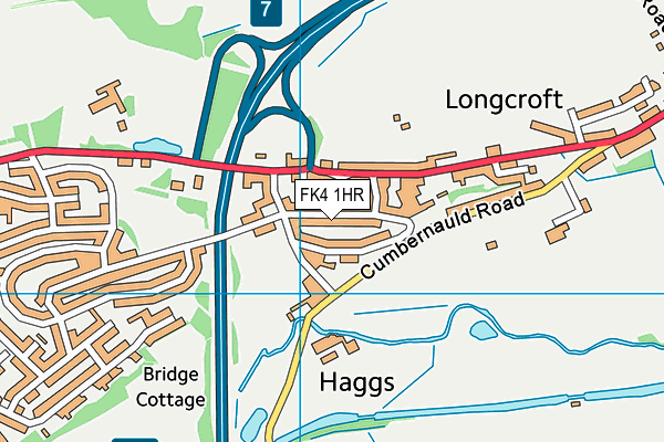 FK4 1HR map - OS VectorMap District (Ordnance Survey) FK4 1HR map - OS VectorMap District (Ordnance Survey)
