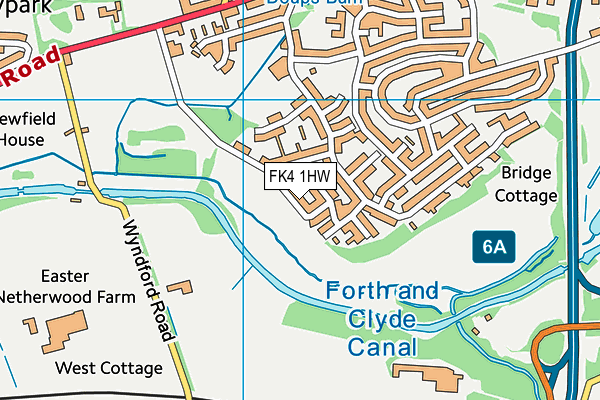 FK4 1HW map - OS VectorMap District (Ordnance Survey) FK4 1HW map - OS VectorMap District (Ordnance Survey)