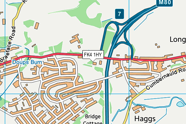 FK4 1HY map - OS VectorMap District (Ordnance Survey) FK4 1HY map - OS VectorMap District (Ordnance Survey)