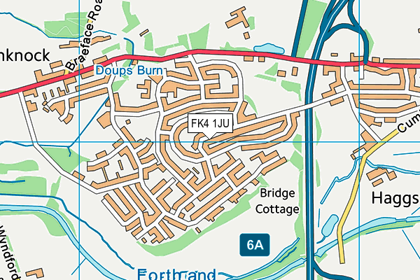 FK4 1JU map - OS VectorMap District (Ordnance Survey) FK4 1JU map - OS VectorMap District (Ordnance Survey)