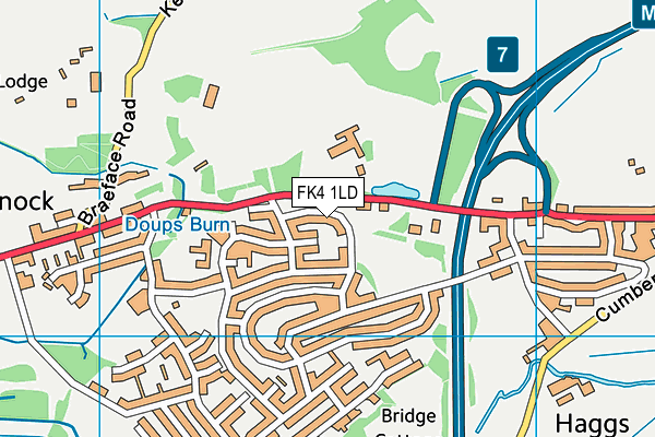 FK4 1LD map - OS VectorMap District (Ordnance Survey) FK4 1LD map - OS VectorMap District (Ordnance Survey)