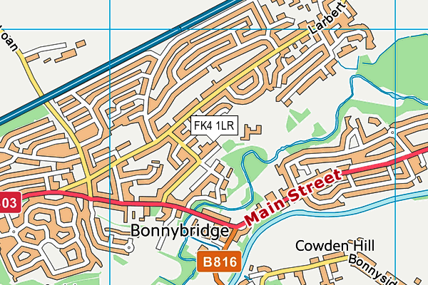 FK4 1LR map - OS VectorMap District (Ordnance Survey) FK4 1LR map - OS VectorMap District (Ordnance Survey)