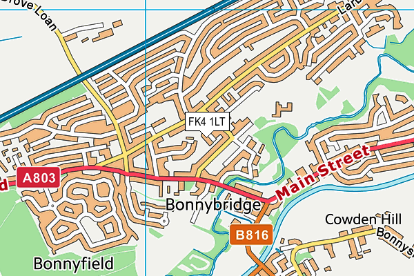 FK4 1LT map - OS VectorMap District (Ordnance Survey) FK4 1LT map - OS VectorMap District (Ordnance Survey)