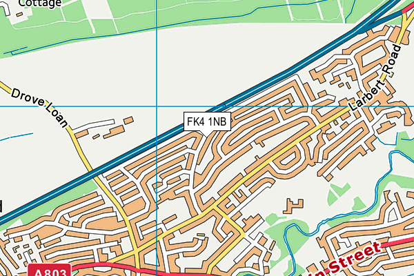 FK4 1NB map - OS VectorMap District (Ordnance Survey) FK4 1NB map - OS VectorMap District (Ordnance Survey)