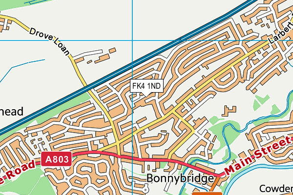 FK4 1ND map - OS VectorMap District (Ordnance Survey) FK4 1ND map - OS VectorMap District (Ordnance Survey)