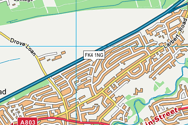 FK4 1NG map - OS VectorMap District (Ordnance Survey) FK4 1NG map - OS VectorMap District (Ordnance Survey)