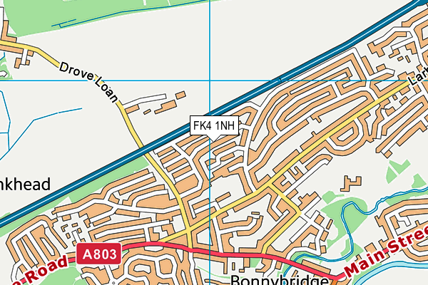 FK4 1NH map - OS VectorMap District (Ordnance Survey) FK4 1NH map - OS VectorMap District (Ordnance Survey)