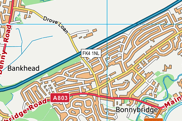 FK4 1NL map - OS VectorMap District (Ordnance Survey) FK4 1NL map - OS VectorMap District (Ordnance Survey)