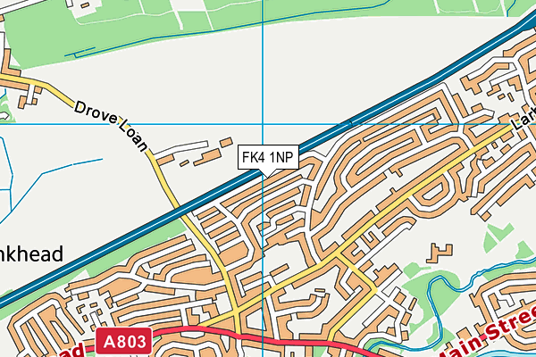 FK4 1NP map - OS VectorMap District (Ordnance Survey) FK4 1NP map - OS VectorMap District (Ordnance Survey)