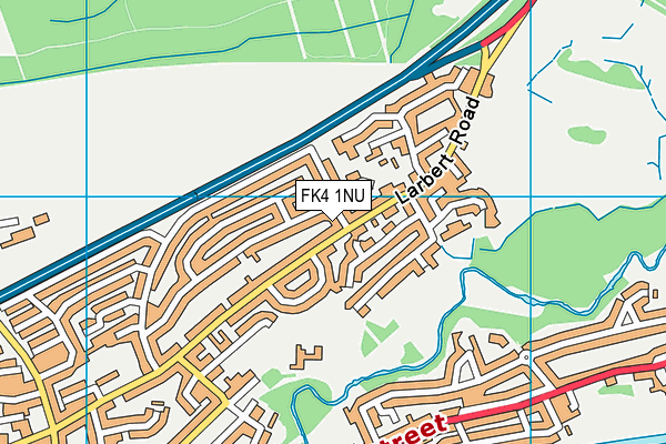 FK4 1NU map - OS VectorMap District (Ordnance Survey) FK4 1NU map - OS VectorMap District (Ordnance Survey)