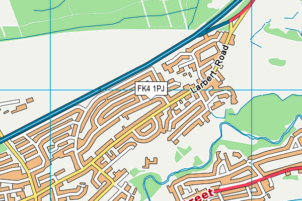 FK4 1PJ map - OS VectorMap District (Ordnance Survey) FK4 1PJ map - OS VectorMap District (Ordnance Survey)